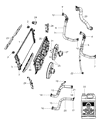 Jeep Compass Radiator Diagram - 68069019AA
