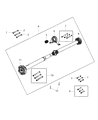 2012 Chrysler 300 Drive Shaft Diagram - 4593650AH