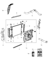 Ram Radiator Diagram - 52014765AA