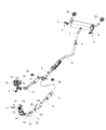 Jeep Muffler Diagram - 68287308AA