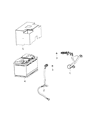 2017 Chrysler 200 Battery Cable Diagram - 68189588AI