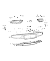 Dodge Back Up Light Diagram - 5035178AD