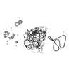 Jeep Wrangler Alternator Diagram - 56041565AB