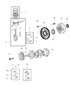 Chrysler Harmonic Balancer Diagram - 4892135AA