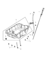 Ram Oil Pan Diagram - 5047566AB