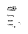 Chrysler 300 Fog Light Diagram - 68294009AA