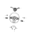 2020 Jeep Wrangler Clock Spring Diagram - 68399807AB