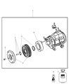Dodge Durango A/C Compressor Diagram - R5111440AC