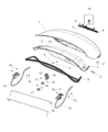 Chrysler 200 Trunk Lid Latch Diagram - 68193094AC