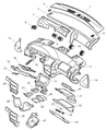 Dodge Intrepid Air Bag Diagram - 4784035AC