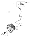 Jeep Brake Fluid Level Sensor Diagram - 68057090AC