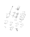 Dodge Charger Transmitter Diagram - 5026676AH