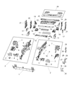 Ram ProMaster 3500 Front Cross-Member Diagram - 68166880AA