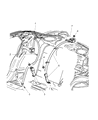 2005 Dodge Magnum Seat Belt Diagram - UW801DVAC