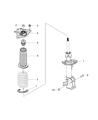 Jeep Bump Stop Diagram - 68254817AA