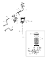 Ram Fuel Filter Diagram - 68358393AA