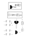 Dodge Durango Transmitter Diagram - 5175844AA