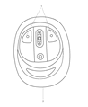 Chrysler PT Cruiser Dome Light Diagram - 5016603AA