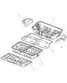 2005 Dodge Grand Caravan Floor Pan Diagram - 5109104AA