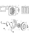 Jeep Brake Bleeder Screw Diagram - 5174319AA