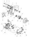 Chrysler Prowler Brake Caliper Piston Diagram - 4762551