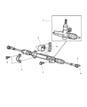 Chrysler Grand Voyager Steering Gear Box Diagram - 4743081AC