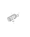 Chrysler Crossfire A/C Switch Diagram - 5102604AA