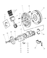 1998 Jeep Grand Cherokee Torque Converter Diagram - R4736599AB