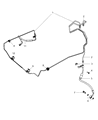 2008 Jeep Wrangler Brake Line Diagram - 52129118AD