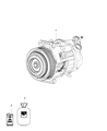 Ram A/C Compressor Diagram - 68149886AB
