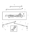 Dodge Intrepid Rack And Pinion Diagram - 4897712AA