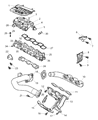 Jeep Exhaust Nut Diagram - 6506619AA