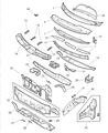 Dodge Caravan Dash Panels Diagram - 4860110