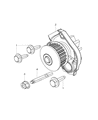 2020 Jeep Compass Water Pump Gasket Diagram - 68098371AA