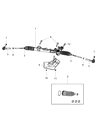 Jeep Drag Link Diagram - 68040224AB