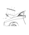 Dodge Spoiler Diagram - 1FS64AXRAB