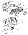 2004 Jeep Grand Cherokee Air Bag Diagram - 55116438AD