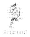 2022 Ram 1500 Wheelhouse Diagram - 68396520AD