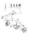 Ram Brake Line Diagram - 5146657AB