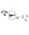 Dodge Journey Steering Wheel Diagram - 5MZ16DX9AA