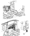 Chrysler Aspen Air Duct Diagram - 55362513AD