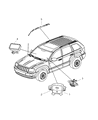 Jeep Commander Air Bag Diagram - 5JY991DVAD