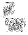Dodge Journey Door Seal Diagram - 5076867AC