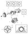 Dodge Durango Harmonic Balancer Diagram - 53022413AA