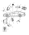 Dodge Viper Air Bag Control Module Diagram - 4848802AB