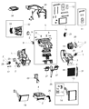Dodge Dart Blower Motor Resistor Diagram - 68163794AA