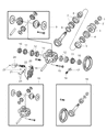 Ram Transfer Case Shim Diagram - 5086705AA