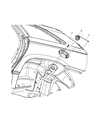 2007 Chrysler Pacifica Fuel Filler Neck Diagram - 4809407AE