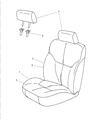 Chrysler Sebring Seat Heater Diagram - 5000018AA