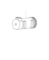 Jeep Wrangler A/C Compressor Diagram - 55037432AA